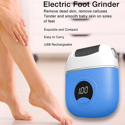 🦶 Mini Ponceuse Électrique pour Pédicure – Votre alliée beauté pour des pieds doux et impeccables à la maison !