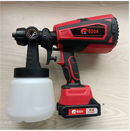 Pistolet à Peinture Électrique Sans Fil de 1000ML.