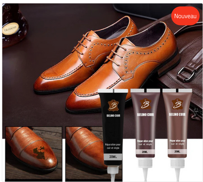Gel de Réparation du Cuir Professionnel - Restauration Complète