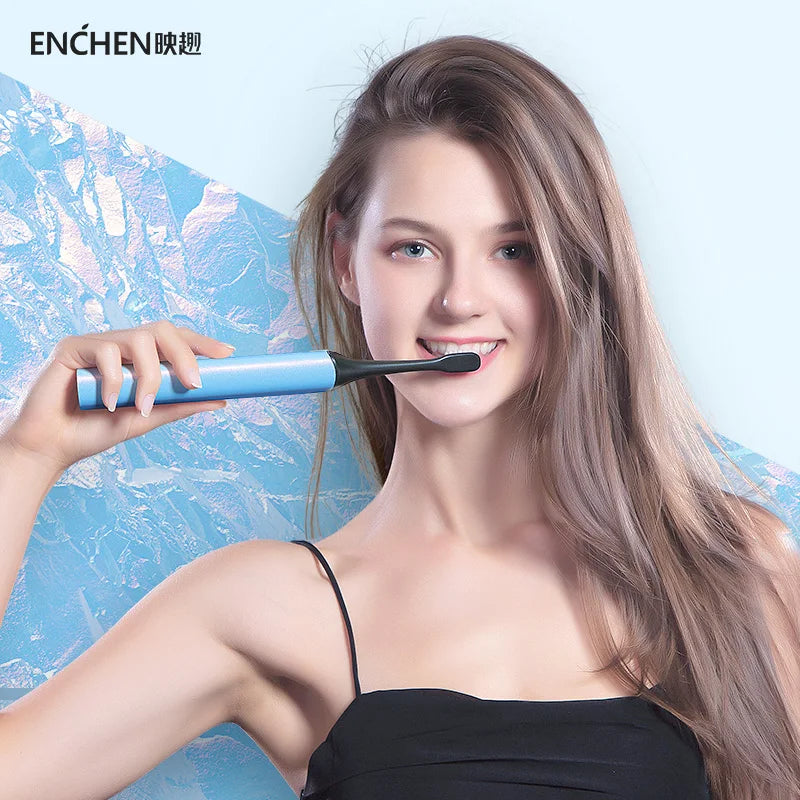 ENCHEN Aurora T+ Brosse à Dents Électrique Sonique Étanche et Rechargeable