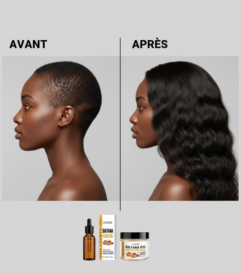 Avant/Après profil - Transformation spectaculaire