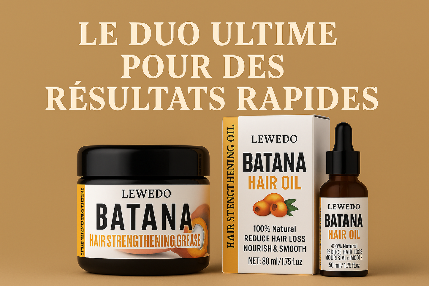 Le duo ultime avec graisse fortifiante BATANA