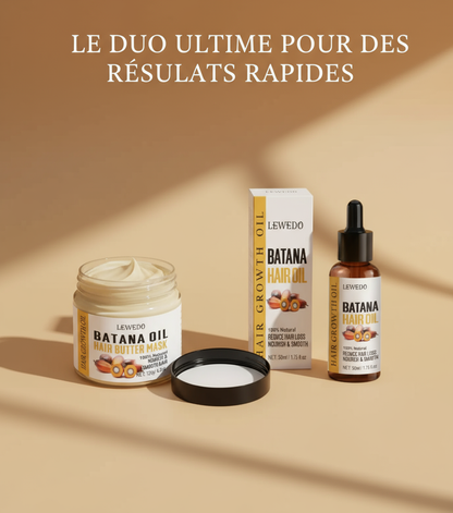 Le duo ultime LEWEDO Batana Oil