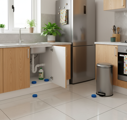 Stations placées dans une cuisine